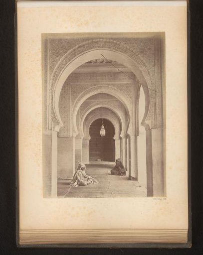 Interior of the Sidi Boumediene Mosque at Tlemcen