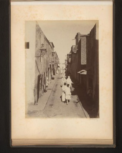 People in an alley