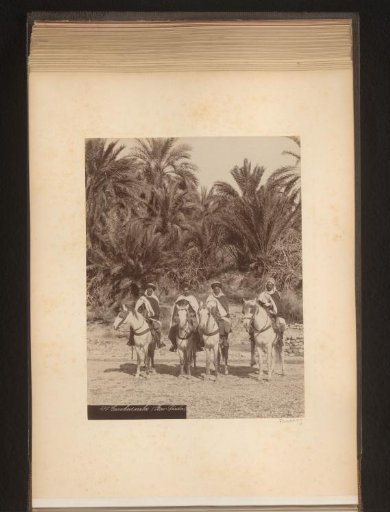 Four men on horseback