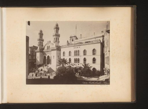 View of a cathedral in Algiers