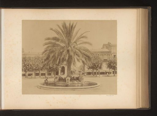 View of La Place d'Armes in Blida