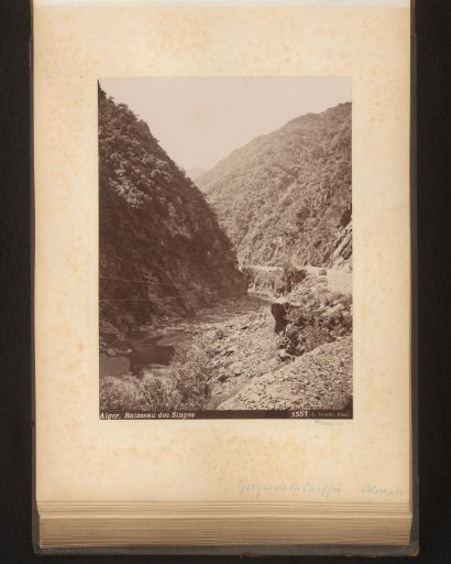 View of mountains near the Chréa National Park