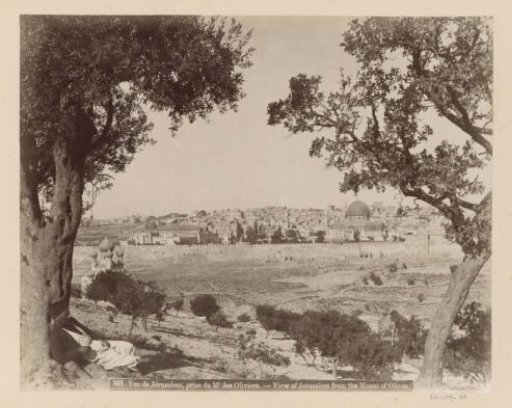 View of Jerusalem from the Mount of Olives