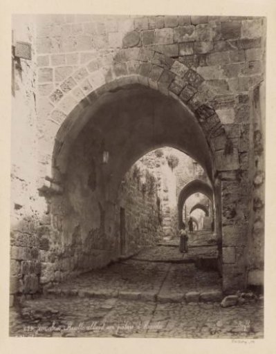 Street to the Palace of Herod in Jerusalem
