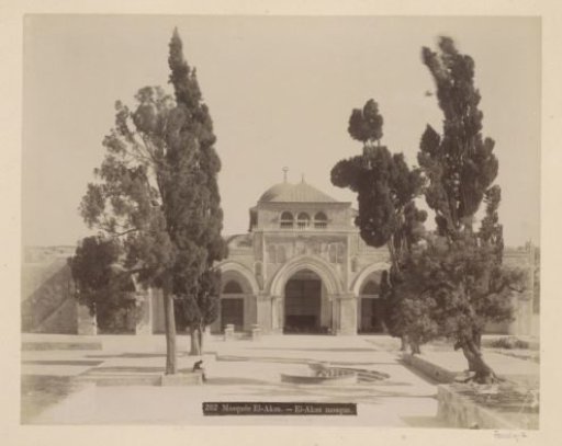 Exterior of the Al-Aqsa Mosque on the Temple Mount in Jerusalem