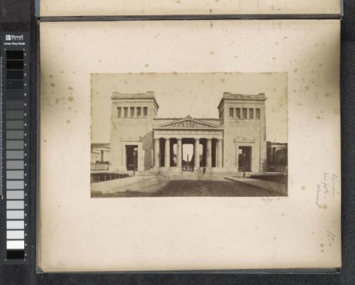 Exterior of the Propylaea in Munich
