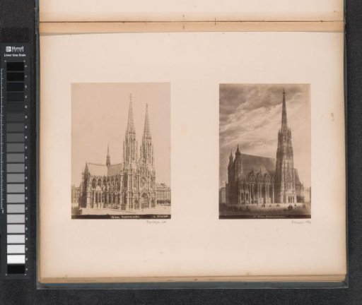 Exterior of the Votivkirche in Vienna