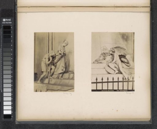 Views of the monument to Archduchess Marie Christine of Austria in the Augustinian Church in Vienna