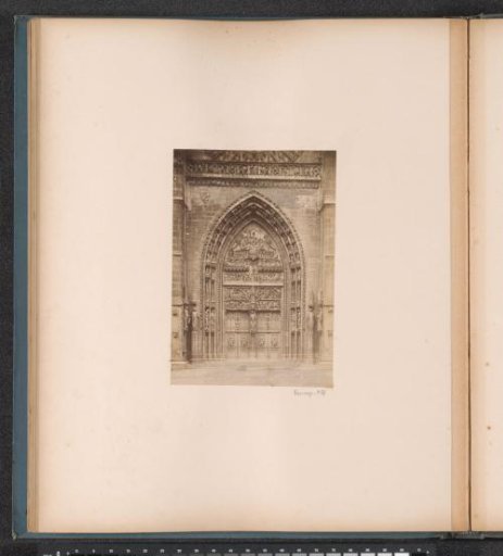Portal of the Saint Lawrence Church in Nuremberg