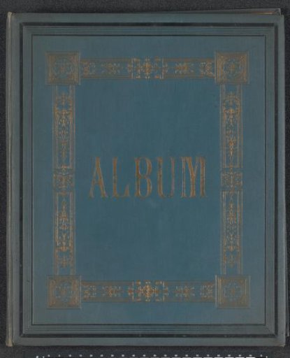 Travel album with photographs of sights in Germany and Austria and of works of art