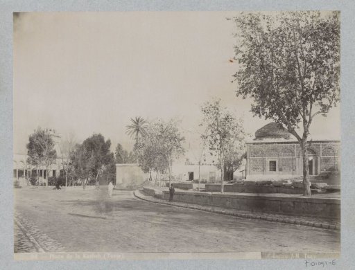 View of Place de la Kasbah in Tunis