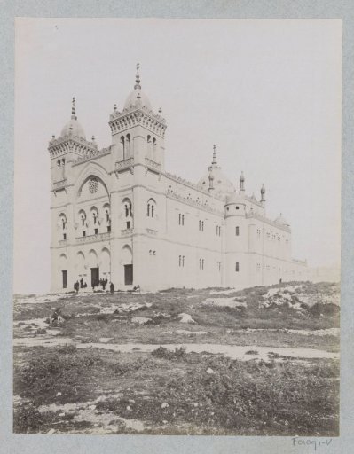 Exterior of the convent church of the White Fathers in Carthage