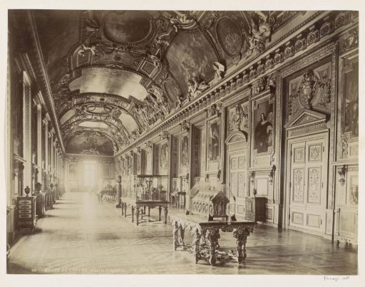 Galerie d'Apollon of the Louvre in Paris
