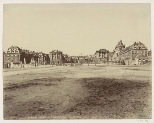 View of the Palace of Versailles