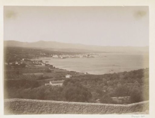 View of a bay, possibly near Marseille or Nice