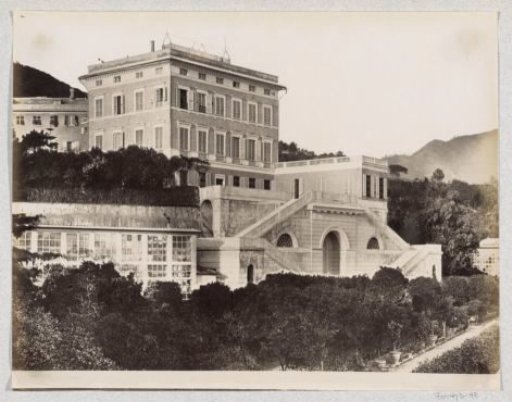 Exterior of a villa, probably in the Genoa region