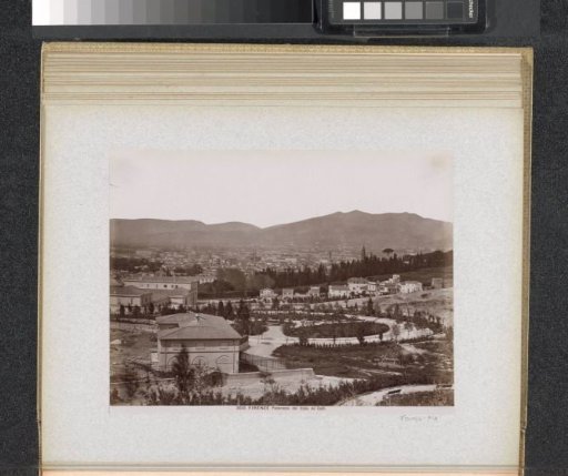 View of Florence from the Viale dei Colli