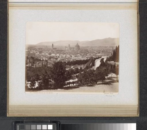View of Florence from the Viale dei Colli