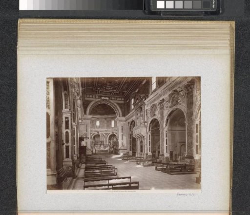 Interior of the Basilica of the Santissima Annunziata in Florence