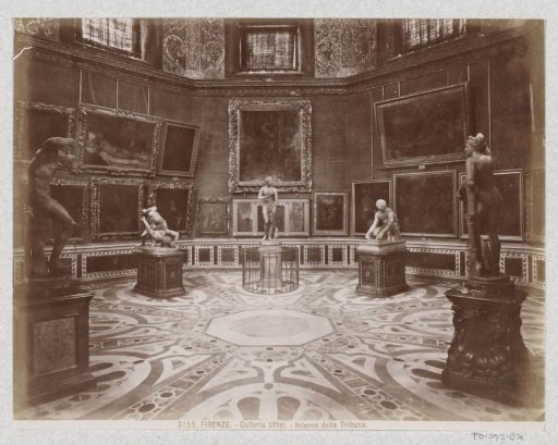 Interior of the Tribuna of the Uffizi in Florence