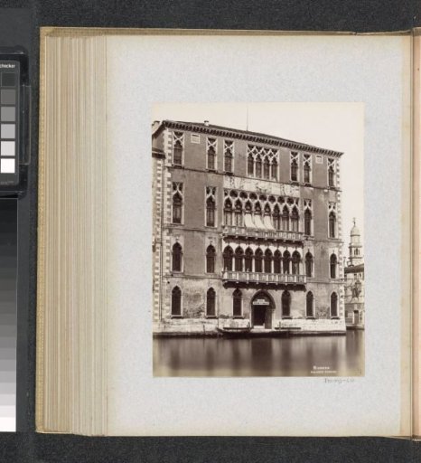Higher School of Commerce in the Palazzo Foscari on the Grand Canal in Venice