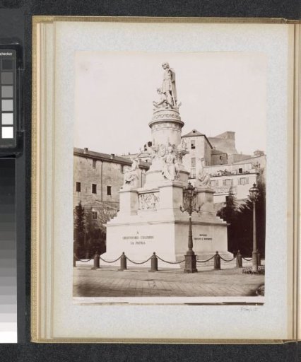 Monument to Christopher Columbus in Genoa