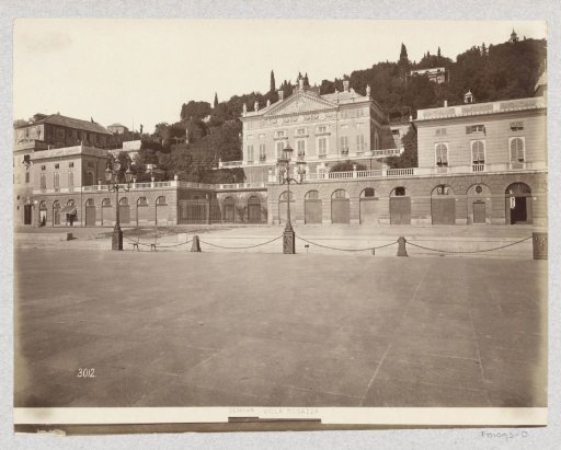 Exterior of Villa Rosazza in Genoa