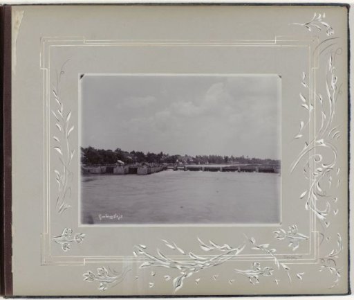 View of the Goebeng Lock near Surabaya