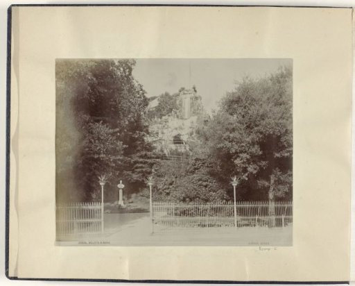 View of the Villetta di Negro park in Genoa