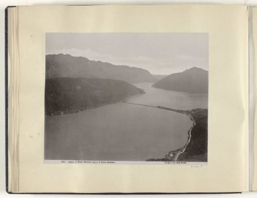 Monte Generoso and Lake Lugano viewed from Monte Salvatore