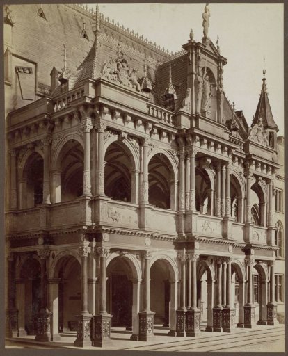 Portico of the Town Hall of Cologne