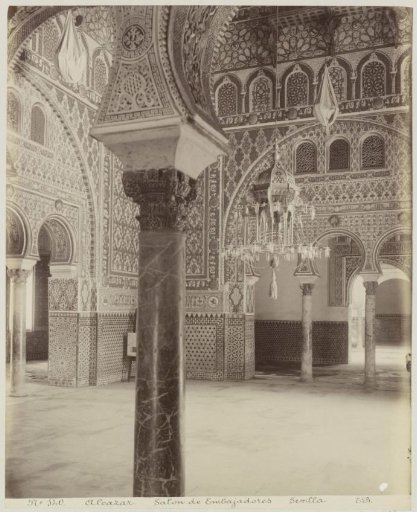 Hall of the Ambassadors in the Royal Palace of Seville