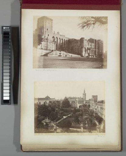 Exterior of the Papal Palace in Avignon
