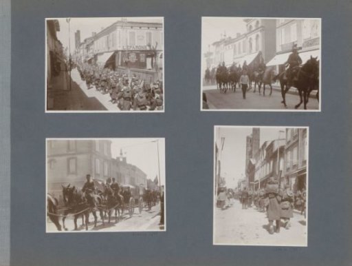Entry of soldiers, possibly in Toulouse