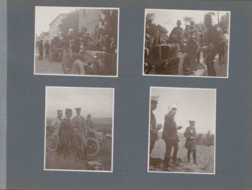 Soldiers including possibly a foreign observer near a car in France