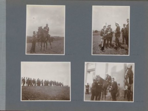 Senior French officers in discussion in the field