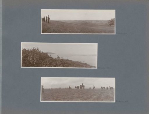 View of the coast in Southwest France