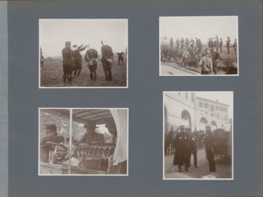 Senior French officers in discussion in the field