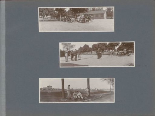 Three soldiers in cars near barracks in France