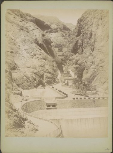 Waterworks in the mountains near Aden