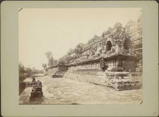 View of the Borobudur on Java