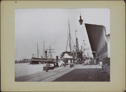 Ships at the quay of Tanjung Priok