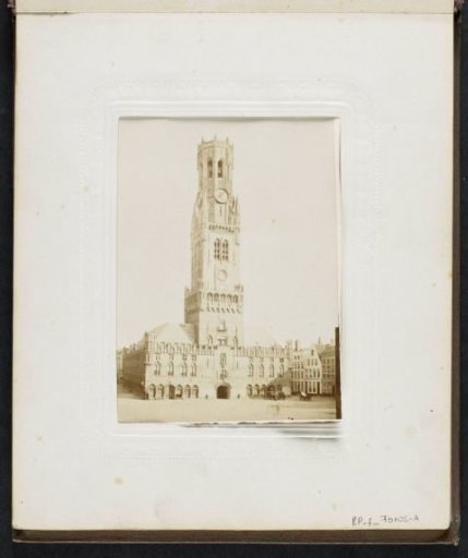 Exterior of the belfry of Bruges