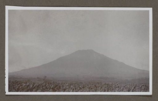 Landscape with a volcano