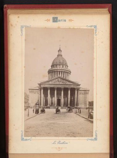 View of the Panthéon in Paris