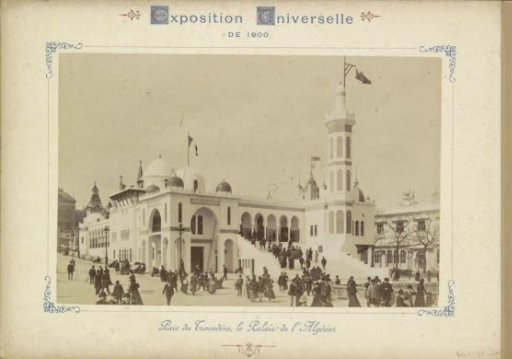 Algerian pavilion in the Parc de Trocadéro in Paris
