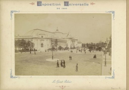 Exterior of the Grand Palais in Paris