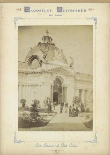 Entrance gate of the Petit Palais in Paris