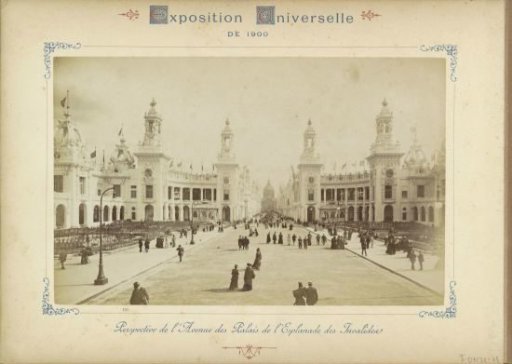 Avenues des Palais seen from the Esplanade des Invalides in Paris