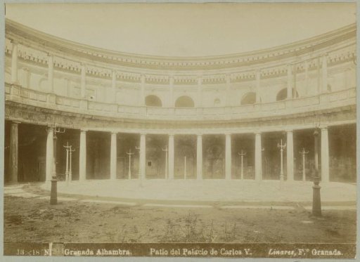 Patio of Charles V in the Alhambra